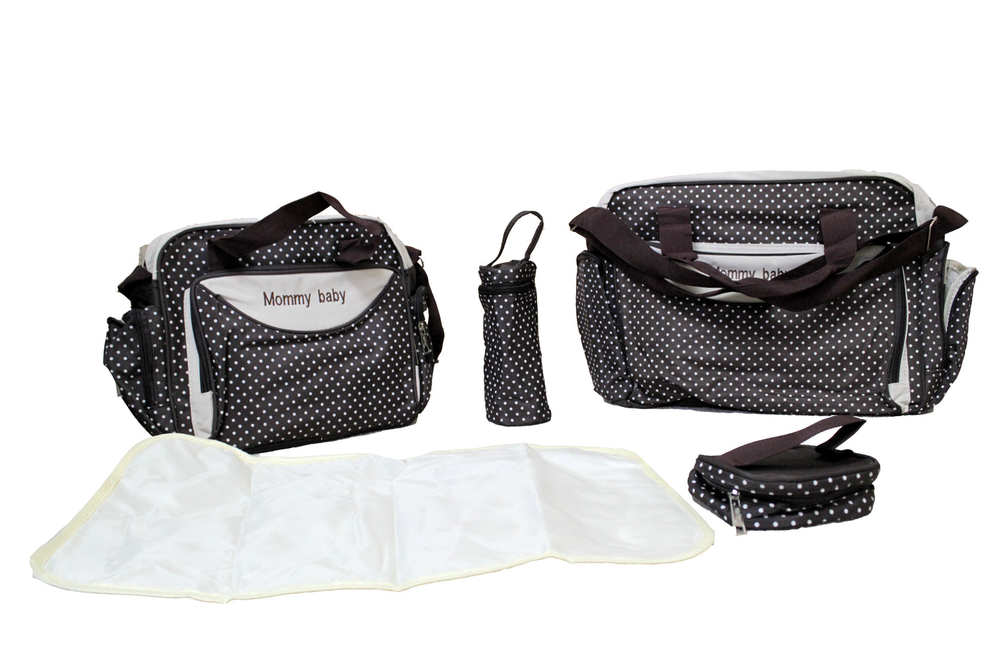 5pcs Baby Nappy Changing Bags Set