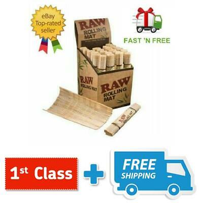 RAW Bamboo Rolling Mat Natural Genuine for use Rolling Papers Cigarette Smoking