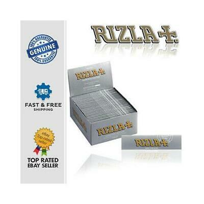 Rizla Silver King Size Ultra Thin Rolling Papers Slim Genuine Cigarette Smoking