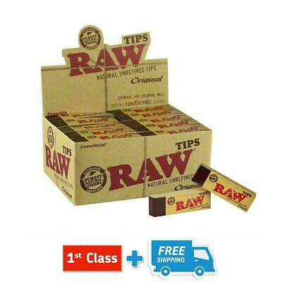 1 5 10 25 50 RAW Rolling Paper Roach Filter Tips Roach Book Chlorine Free