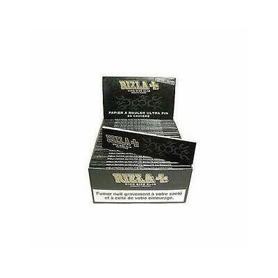 5 BOOKLETS RIZLA BLACK KING SIZE SLIM ROLLING PAPERS