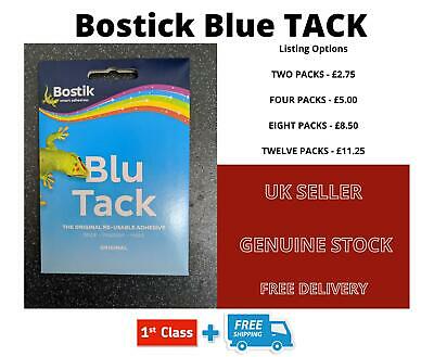 Bostik Blu Tack Sticky Tac Blue Economy Handy Size
