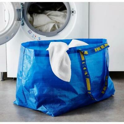 IKEA FRAKTA Blue Storage, Best Quality Carry Bags Shopping, Laundry, Moving 71L