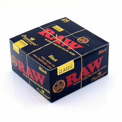 RAW Classic Connoisseur King Size Slim & Tips Natural Unrefined Skins