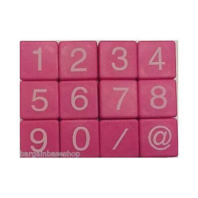 TILES BLACK/WHITE LETTERS FULL SET 100 PIECES -WOODEN/PLASTIC COLOURED