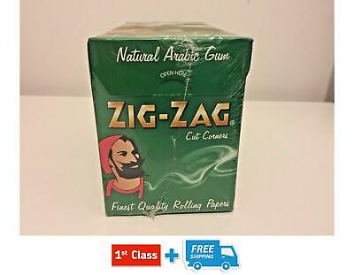ZIG ZAG CUT CORNERS ROLLING PAPERS + SWAN EXTRA SLIM FILTER TIPS ORIGINAL