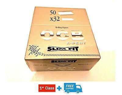 OCB X-PERT SLIM FIT KING SIZE SMOKING ROLLING PAPER (1/10/20/30/40/50 BOOKLETS)