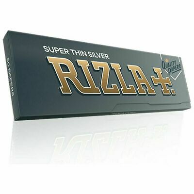 New 10 x Rizla Silver Regular Standard Cigarette Smoking Rolling Paper