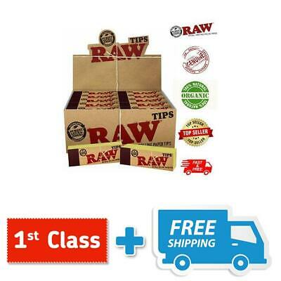 RAW Rolling Paper Smoking Chlorine Free Genuine Roach Roaches Book Filter Tips