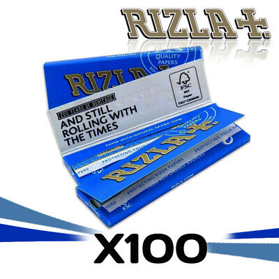 Rizla Blue Regular Genuine Cigarette Smoking Thin Rolling Papers Original