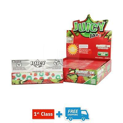 JUICY JAYS FRUITY FLAVOURED KING SIZE SLIM ROLLING PAPERS (15 FLAVOURES) SMOKING