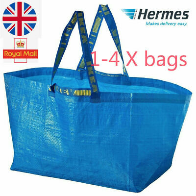 IKEA FRAKTA Blue Storage, Carry Bags Shopping, Laundry, Moving 71L