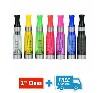 10 x Mix Colour Glass Atomizer Clearomiser Cartomizer E Cigarette Top Shisha Pen