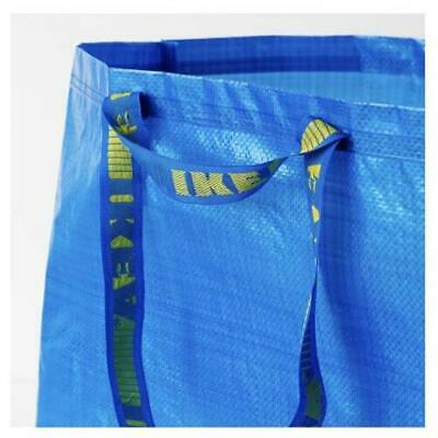 Ikea Frakta Big Blue Reusable Carrier Bag 71L Storage Laundry Shopping Moving
