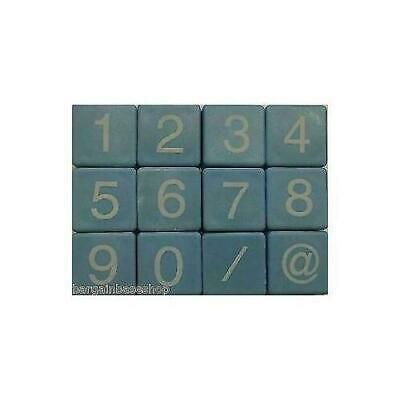 TILES WHITE/BLACK LETTERS FULL SET 100 PIECES -PLASTCI/WOODEN COLOURED