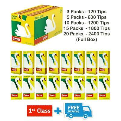 SWAN EXTRA SLIM FILTER TIPS, PRE CUT FILTER TIPS,EXTRA SLIM CIGARETTE FILTER TIP