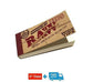 Genuine Raw Perforated Wide Tip Natural Cotton Smoking Rolling Roach Card Filter
