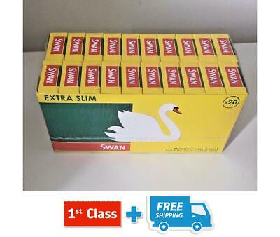 ZIG ZAG CUT CORNERS ROLLING PAPERS + SWAN EXTRA SLIM FILTER TIPS ORIGINAL