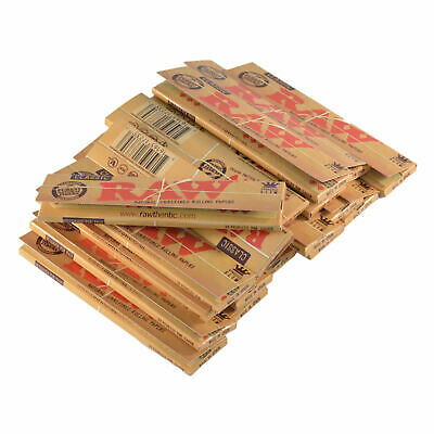 RAW Rolling Papers King Size Slim Classic Natural Unrefined Skins 110mm