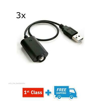 3 X USB E Cig Chargers 510 EGO-T CE4 Shisha Pen E-SHISHA Electronic Cigarette