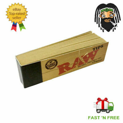 RAW CLASSIC Rolling Papers King Size Slim 110mm with Roach Filter Tips Rizla Kit