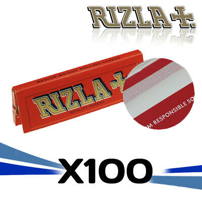 Rizla Red Genuine Cigarette Smoking Regular Rolling Papers Original Sheets