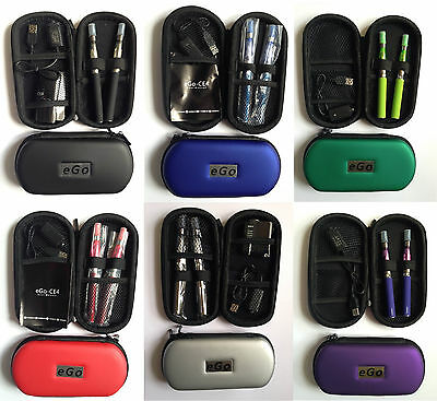 E SHEESHA PEN RECHARGEABLE TWIN PACK  WITH CASE FROM 6 COLOURS + 1 FREE LIQUID