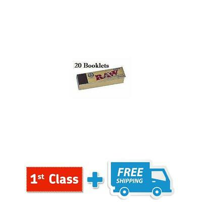 RAW ROLLING PAPER ROACH FILTER TIPS NATURAL UNREFINED TIPS 2 - 50 BOOKLETS RIZLA