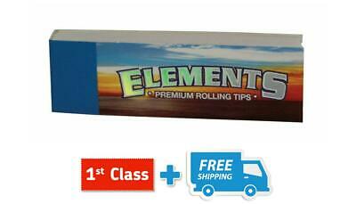 Elements Rolling Filter Tips Roaches Roach Paper Card Chlorine Chemical Free NEW