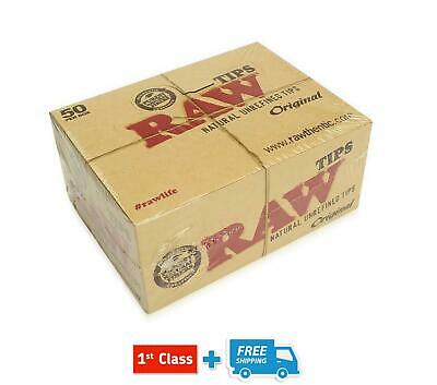 RAW Rolling Paper Smoking Chlorine Free Genuine Roach Roaches Book Filter Tips