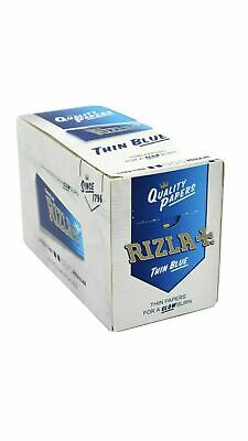Genuine Rizla Blue Rolling Paper Regular Standard Tobacco Smoking Booklets 70mm
