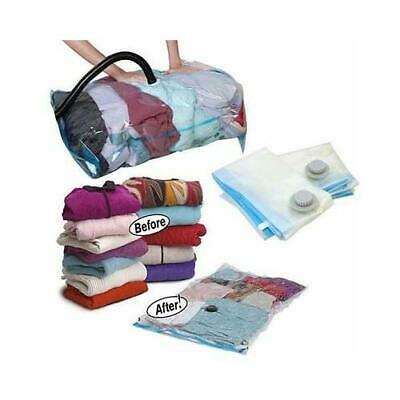 12 X LARGE VACUUM COMPRESSED STORAGE BAG BAGS SPACE SAVER SAVING CLOTHES BEDDING