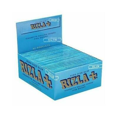 Rizla King size Blue Slim Papers Box