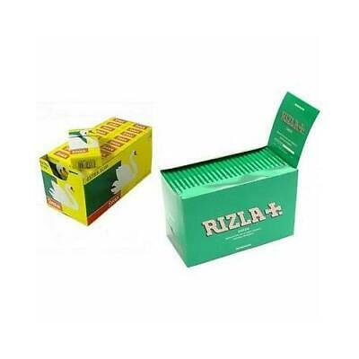 Box Rizla Green with Box Swan Extra Slim Filters