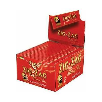 Zig-Zag King Size Red Box