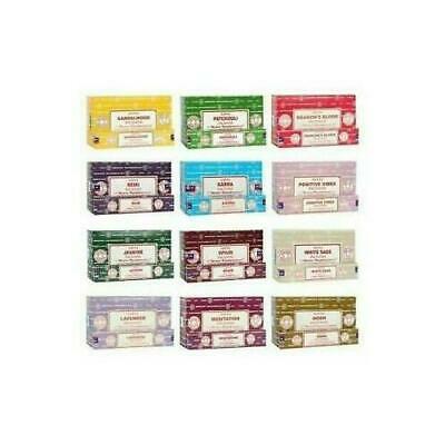 π Satya Sai Baba Genuine Nag Champa Incense Joss Sticks 15g Mix & Match Scents