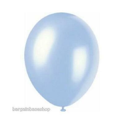 Helium quality pearlised metallic balloons Latex 12" inch Wedding Birthday party