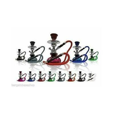 11" SHISHA JUNIOR MODERN HOOKAH NARGILLA TRAVEL KIT  1 PIPE + CHARCOAL