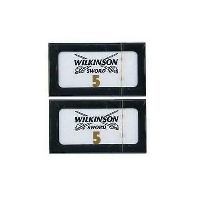 10 Wilkinson Sword Classic Double Edge Safety Razor Blades 100% Genuine