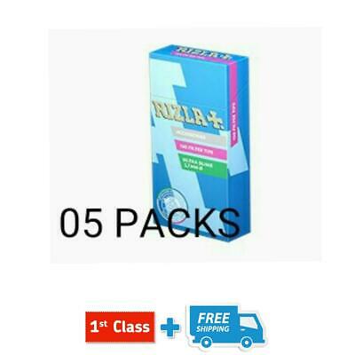 RIZLA ULTRA SLIM NEW BLUE PACK FILTER TIPS - 120 X (1/5/10 PACKS) ORIGINAL