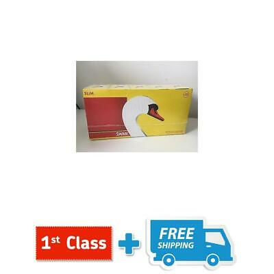 20 PACKS OF SWAN SLIM LINE FILTER TIPS LOOSE SMOKING CIGARETTE (2 FULL BOXES)