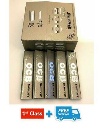 OCB X-PERT SLIM FIT KING SIZE CIGARETTE ROLLING PAPERS 10 BOOKLETS ORIGINAL