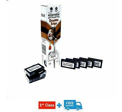 300 500 1000 Genuine Classic WILKINSON Sword Mens Double Edge Razor Blades