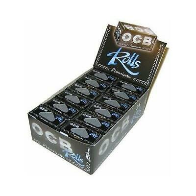 Original OCB Premium Slim Black Rolls Rolling Papers 4 Rolls £ 4.89