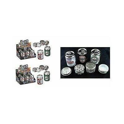Beer Can Shape Grinder Herb Magnetic Grinder 3 Part