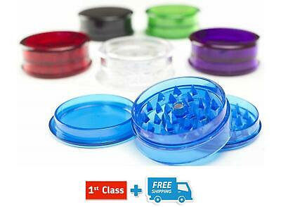 Magnetic 60mm 3 Part No 1 Grinder Plastic Herb Shark Teeth Tobacco Storage