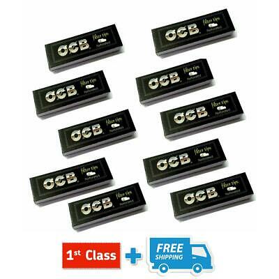 OCB ROACH FILTER TIPS PERFORATED FOR EASY ROLLING VARIETY BOOKLETS 5,10,20