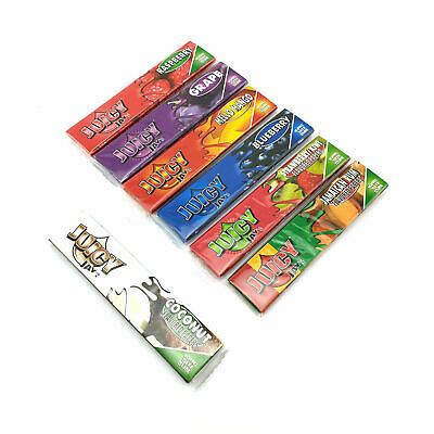 Juicy Jays King Size Slim Flavoured Rolling Papers Fruity Flavour Smoking Skins