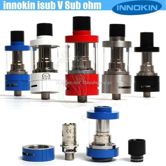 Genuine INNOKIN iSub VE Tank CoolFire IV 4 Atomiser 510 TC iSub SS BVC Coils 2ML