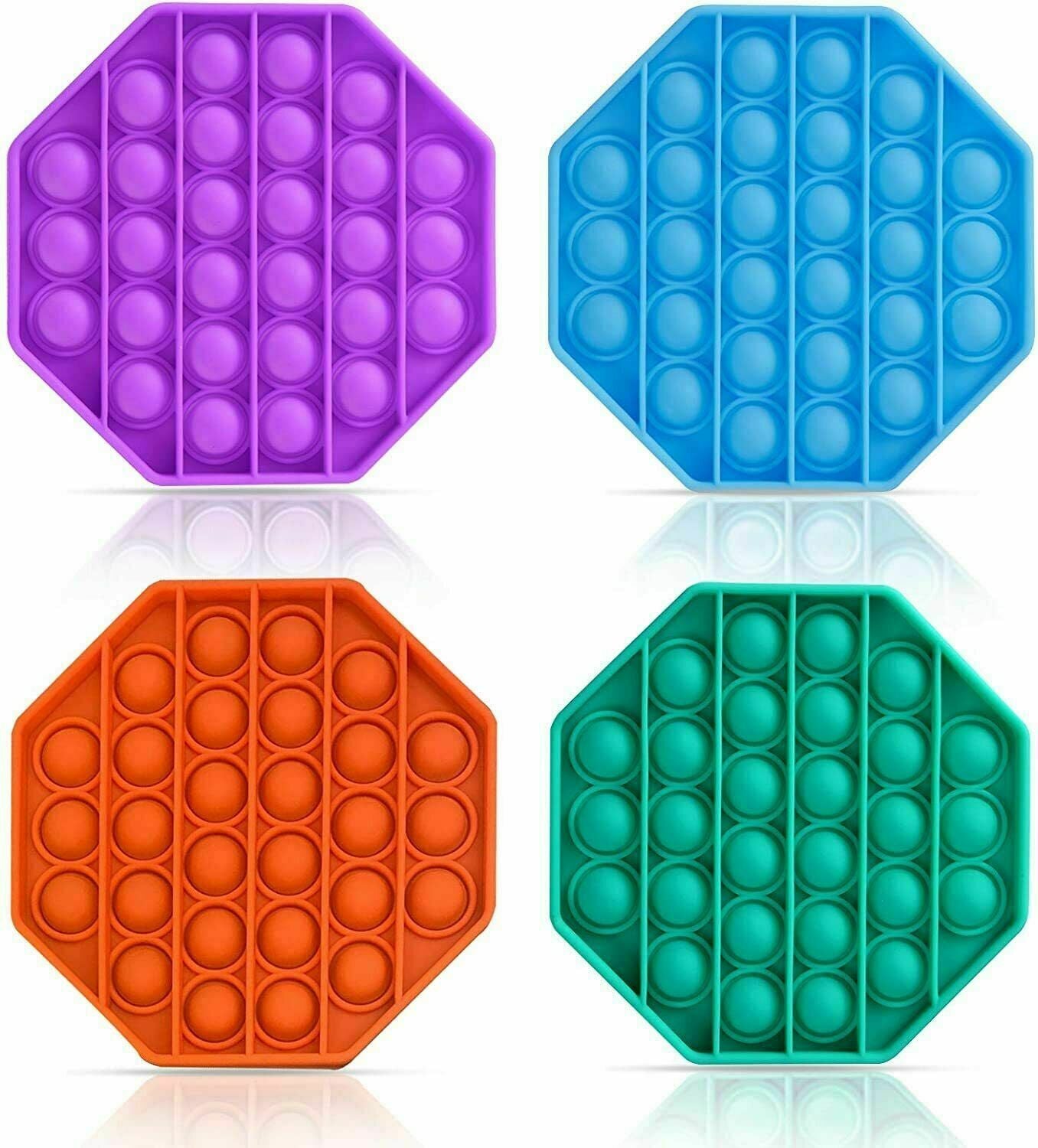 Push Pop Bubble Sensory Fidget Kids Toy Special Needs Silent Autism Classroom